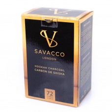 Уголь кокосовый Savacco 1кг (72 шт) 