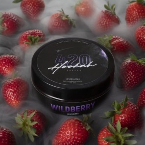 Табак 420 Classic Wildberry (Земляника) - 100 грамм