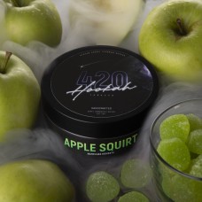 Табак 420 Classic Apple Squirt (Яблочная Конфета) - 100 грамм