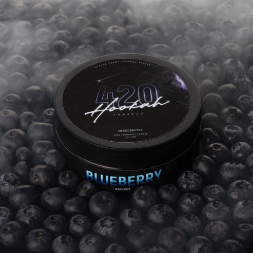 Табак 420 Classic Blueberry (Черника) - 100 грамм