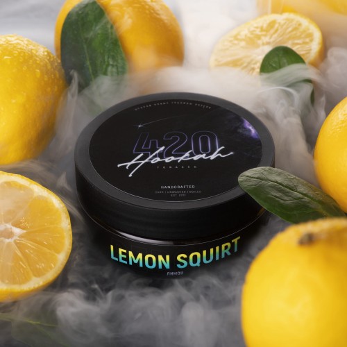 Табак 420 Classic Lemon Squirt (Лимон Сквирт) - 100 грамм
