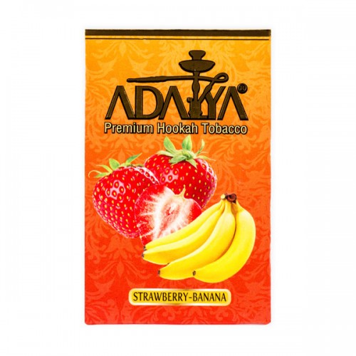 Табак Adalya Strawberry Banana (Клубника Банан) - 50 грамм