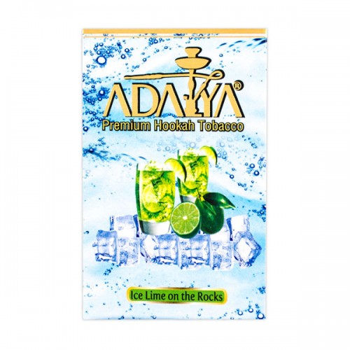 Табак Adalya Ice Lime on the Rocks (Ледяной Лайм) - 50 грамм