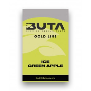 Табак Buta Gold Line Ice Green Apple (Лед Зеленое Яблоко) - 50 грамм