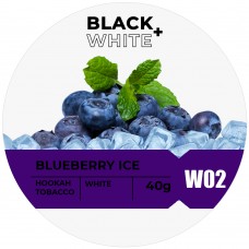 Табак Black & White W02 Blueberry Ice (Черника Лед) - 40 грамм
