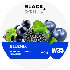 Табак Black & White W35 Bluemix (Микс Синих Ягод) - 40 грамм