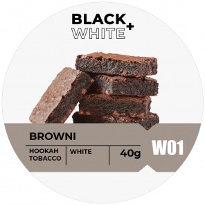 Табак Black & White W01 Brownie (Брауни) - 40 грамм