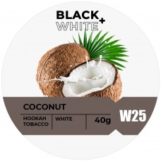 Табак Black & White W25 Coconut (Кокос) - 40 грамм