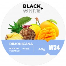 Табак Black & White W34 Dominicana (Доминикана) - 40 грамм