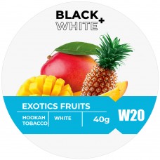 Табак Black & White W20 Exotic Fruits (Экзотические Фрукты) - 40 грамм