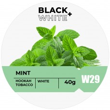 Табак Black & White W29 Mint (Мята) - 40 грамм