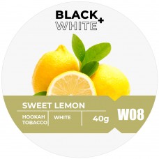 Табак Black & White W08 Sweet Lemon (Лимон) - 40 грамм