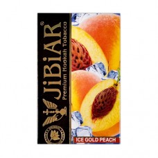 Табак Jibiar Ice Gold Peach (Лед Золотой Персик) - 50 грамм (Фасовка)