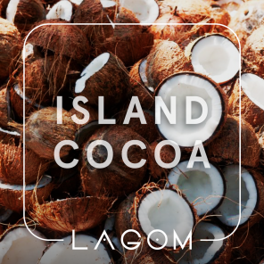 Табак Lagom Island Cocoa (Шоколадное печенье Кокос) - 40 грамм