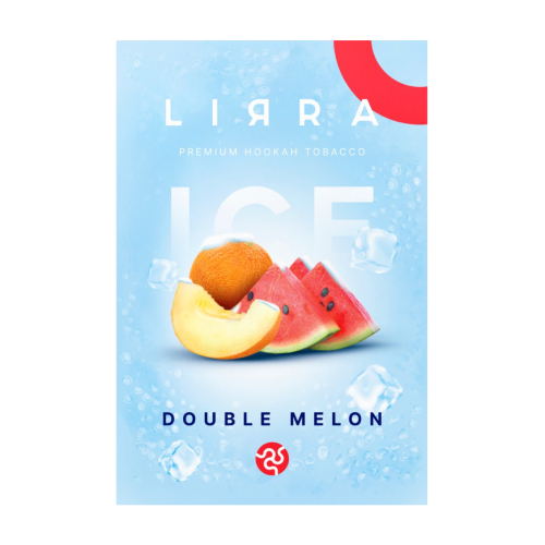 Табак Lirra Ice Double Melon (Лед Дыня Арбуз) - 50 грамм