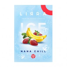 Табак Lirra Ice Nana Chill (Лед Банан Клубника) - 50 грамм