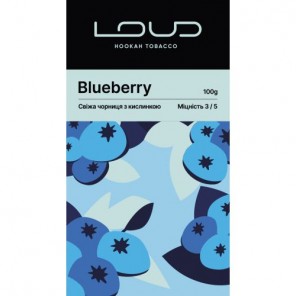 Табак Loud Blueberry (Черника) - 100 грамм
