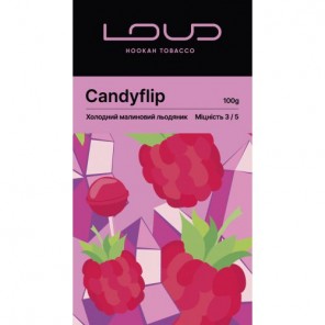 Табак Loud Candyflip (Малиновый Леденец) - 100 грамм