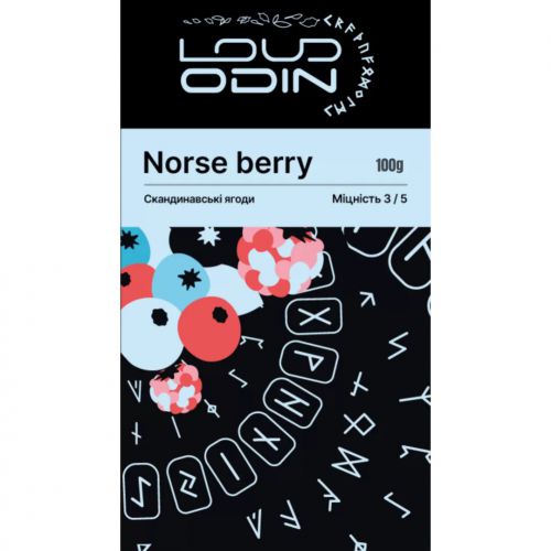 Табак Loud Norse Berry (Скандинавские Ягоды) - 100 грамм