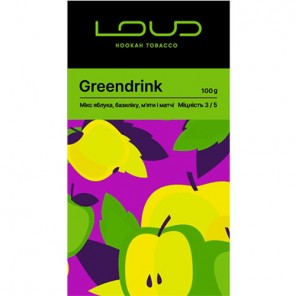 Табак Loud Greendrink (Гриндринк) - 100 грамм