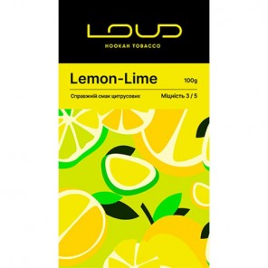Табак Loud Lemon Lime (Лимон Лайм) - 100 грамм