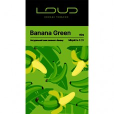 Табак Loud Banana Green (Зеленый Банан) - 40 грамм