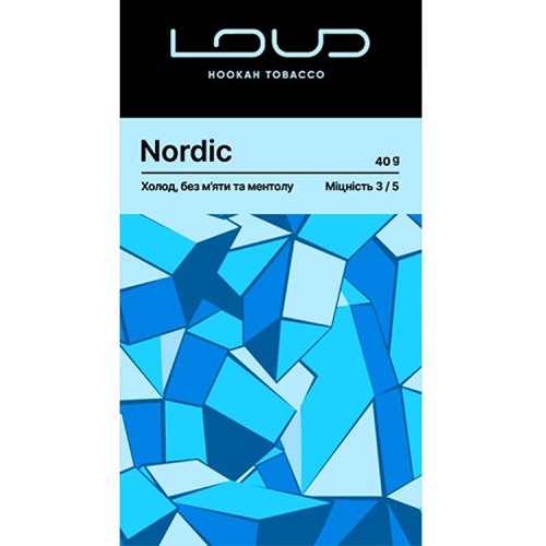 Табак Loud Nordic (Холод) - 40 грамм