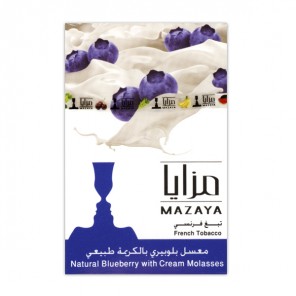 Табак Mazaya Blueberry with Cream (Черника Крем) - 50 грамм