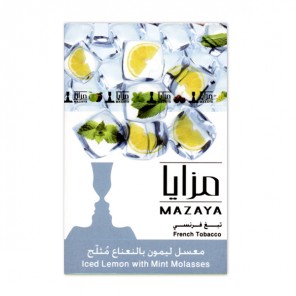 Табак Mazaya Iced Lemon Mint (Лед Лимон Мята) - 50 грамм