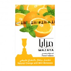 Табак Mazaya Orange with Mint (Апельсин с Мятой) - 50 грамм