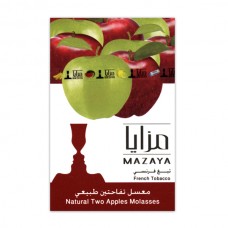 Табак Mazaya Two Apples (Двойное Яблоко) - 50 грамм
