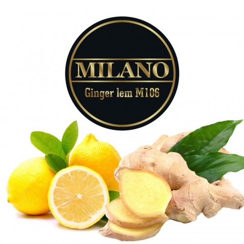 Табак Milano Ginger Lem M106 (Имбирь Лимон) - 100 грамм