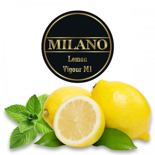 Табак Milano Lemon Vigour M1 (Лимон Мята) - 100 грамм