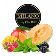 Табак Milano Lady Killer M182 (Дыня Манго Ягоды) - 100 грамм