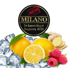 Табак Milano Ice Lemon Ginger Raspberry M122 (Лёд Лимон Имбирь Малина) - 50 грамм