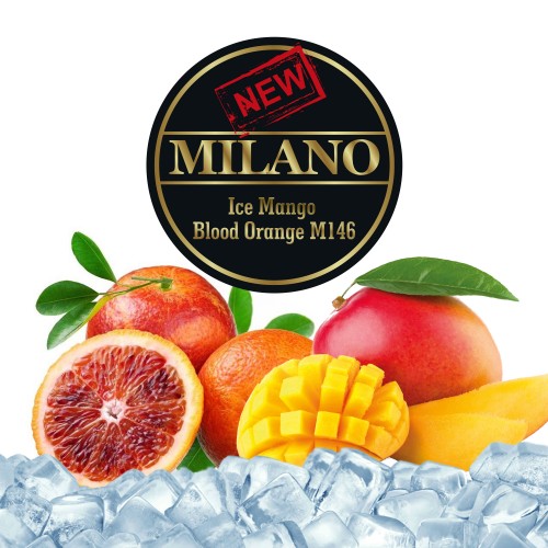 Табак Milano Ice Mango Blood Orange M146 (Лёд  Манго Красный Апельсин) - 50 грамм