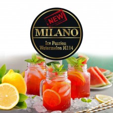Табак Milano Ice Passion Fruit Watermelon M114 (Лёд Маракуйя Арбуз) - 50 грамм