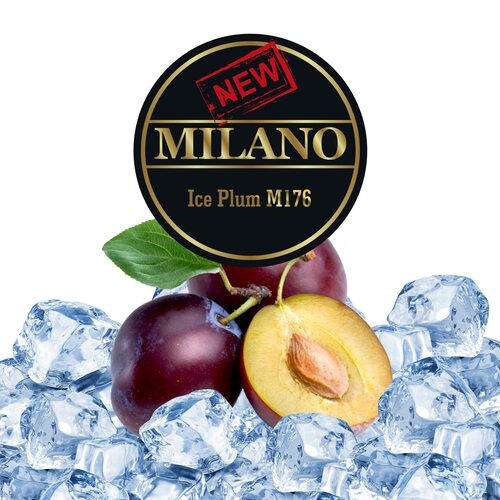 Табак Milano Ice Plum  M176 (Лед Слива) - 50 грамм