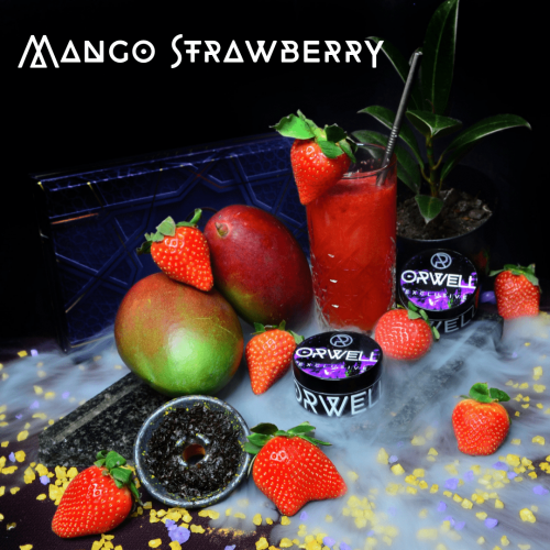 Табак для кальяна Orwell Medium Mango Strawberry (Манго Клубника) - 50 грамм