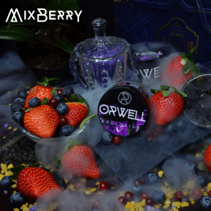 Табак Orwell Strong Mix Berry (Черника Клюква Клубника) - 50 грамм