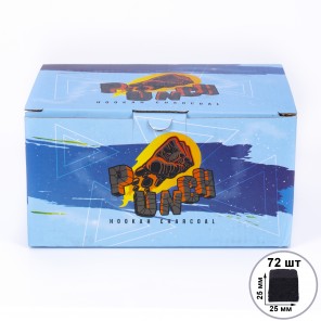 Уголь Кокосовый Crown Punch 1кг (72 шт)