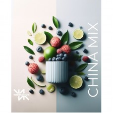 Табак WhiteSmok China Mix (Лайм Личи Голубика) - 50 грамм