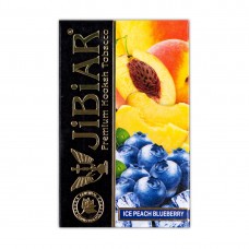 Табак Jibiar Ice Peach Blueberry (Лед Персик Черника) - 50 грамм