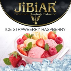 Табак Jibiar Ice Strawberry Raspberry (Лед Клубника Малина) - 100 грамм