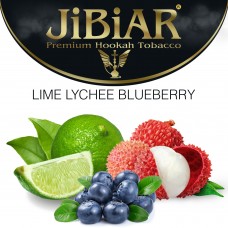Табак Jibiar Lime Lychee Blueberry (Лайм Личи Черника) - 100 грамм