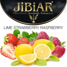 Табак Jibiar Lime Strawberry Raspberry (Лайм Клубника Малина) - 100 грамм