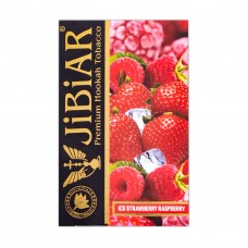Табак Jibiar Ice Strawberry Raspberry (Лед Клубника Малина) - 50 грамм