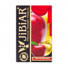 Табак Jibiar Two Apples Gold (Двойное Яблоко Голд) - 50 грамм