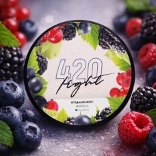Табак 420 Light Ягодный Морс - 250 грамм