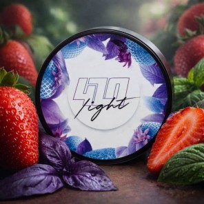 Табак 420 Light Клубника Базилик - 40 грамм